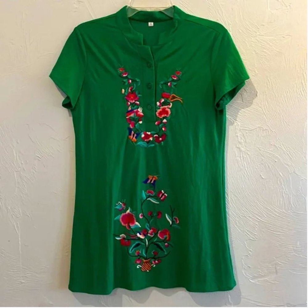 Imported Embroidered Tunic - Picture 2 of 7